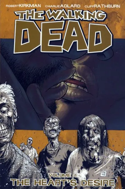 The Walking Dead TP #4 comic book cover, 2005
