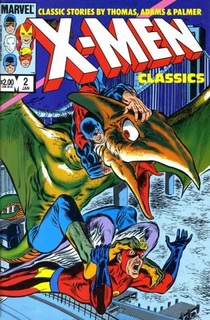 X-Men Classics #2 comic book cover, 1984