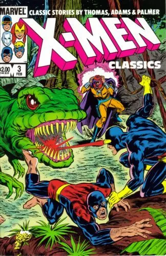 X-Men Classics #3 comic book cover, 1984