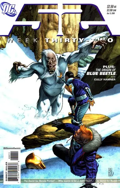 52 #32 comic book cover, 2007