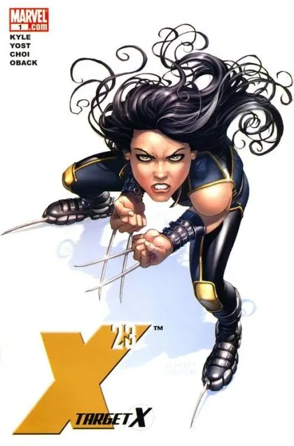 X-23: Target X #1 Mike Choi Regular Cover comic book cover, 2007