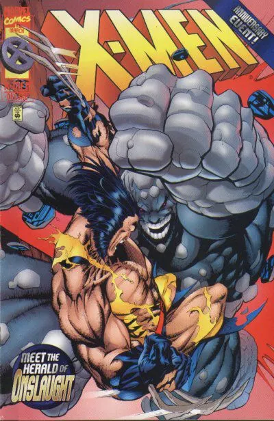 X-Men, Vol. 1 #50 Deluxe Direct Edition comic book cover, 1996