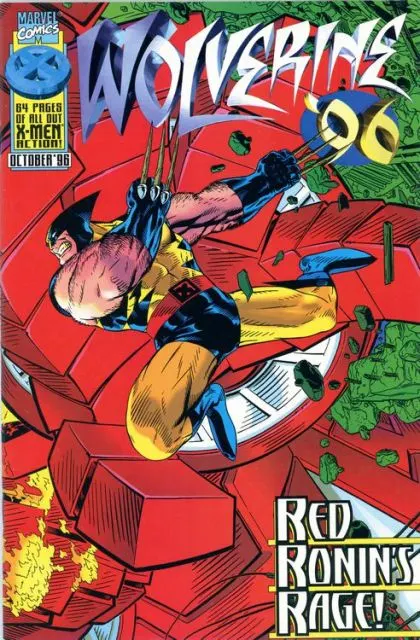 Wolverine, Vol. 2 Annual #1996 Direct Edition comic book cover, 1996