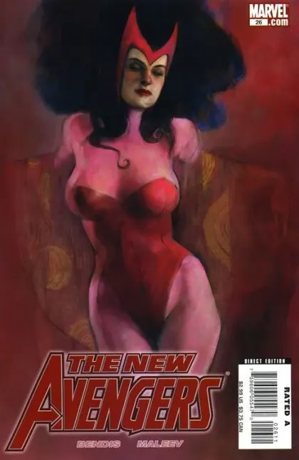 New Avengers, Vol. 1 #26 comic book cover, 2007
