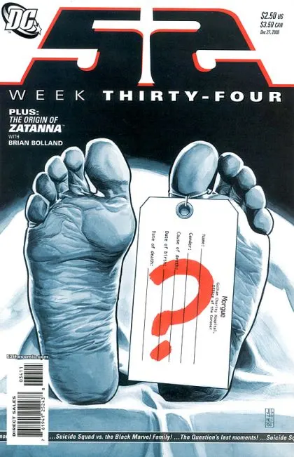 52 #34 comic book cover, 2007