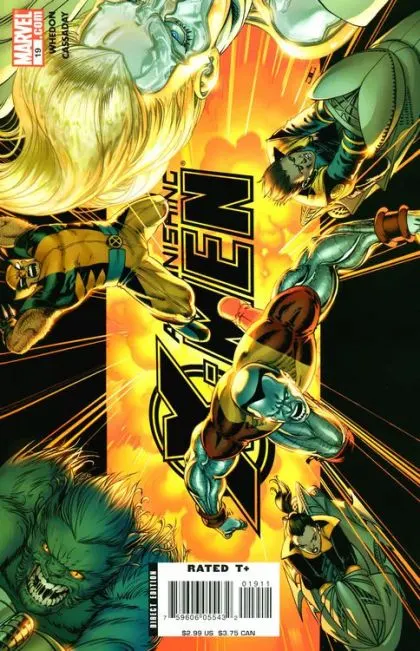 Astonishing X-Men, Vol. 3 #19 Direct Edition comic book cover, 2007