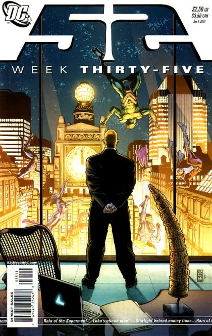 52 #35 J.G. Jones Regular comic book cover, 2007
