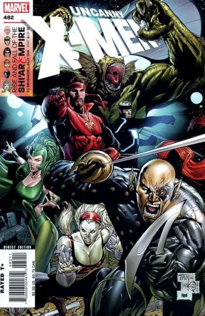 Uncanny X-Men, Vol. 1 #482 Billy Tan Regular comic book cover, 2007