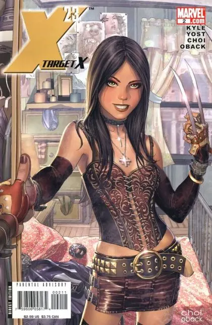 X-23: Target X #2 comic book cover, 2007