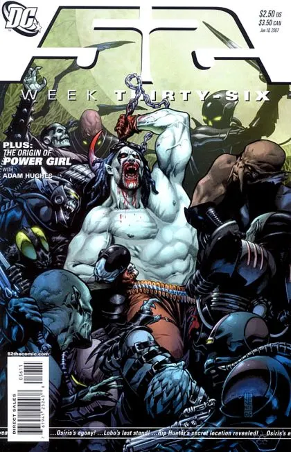 52 #36 J.G. Jones Regular comic book cover, 2007