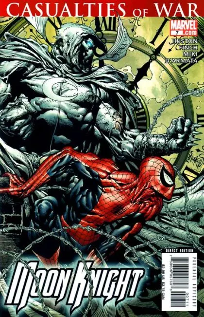 Moon Knight, Vol. 5 #7 David Finch Regular comic book cover, 2007