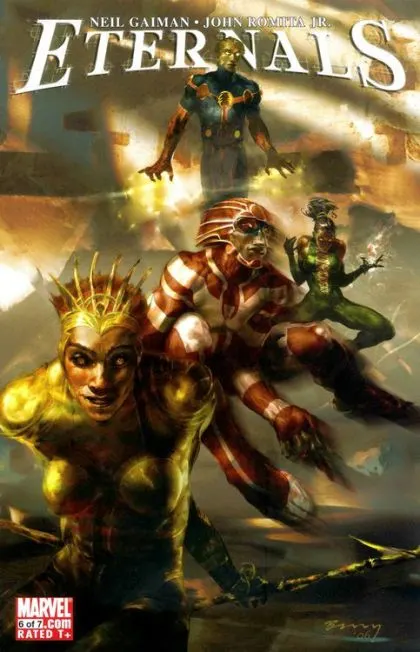 Eternals, Vol. 3 #6 Rick Berry Regular comic book cover, 2007