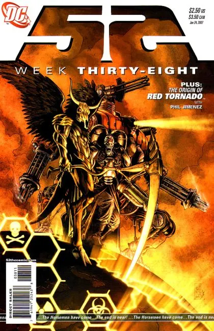 52 #38 comic book cover, 2007