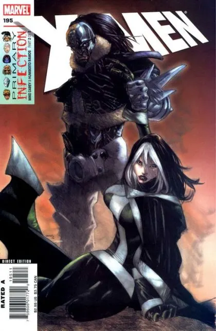X-Men, Vol. 1 #195 Humberto Ramos Regular comic book cover, 2007