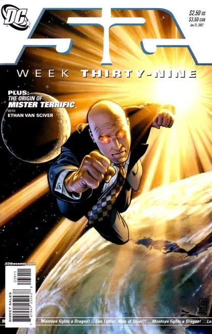 52 #39 J.G. Jones Regular comic book cover, 2007