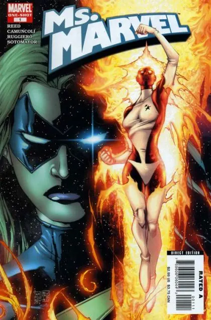 Ms. Marvel Special #1 comic book cover, 2007