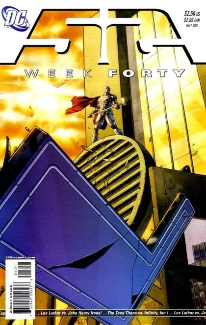 52 #40 J.G. Jones Regular comic book cover, 2007