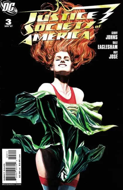 Justice Society of America, Vol. 3 #3 Alex Ross Regular comic book cover, 2007