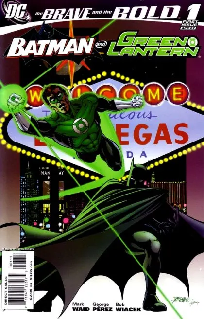 The Brave and the Bold, Vol. 3 #1 George Pérez Regular comic book cover, 2007