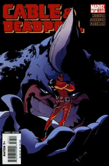 Cable & Deadpool #37 comic book cover, 2007