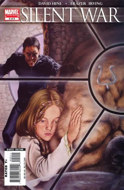 Silent War #2 comic book cover, 2007