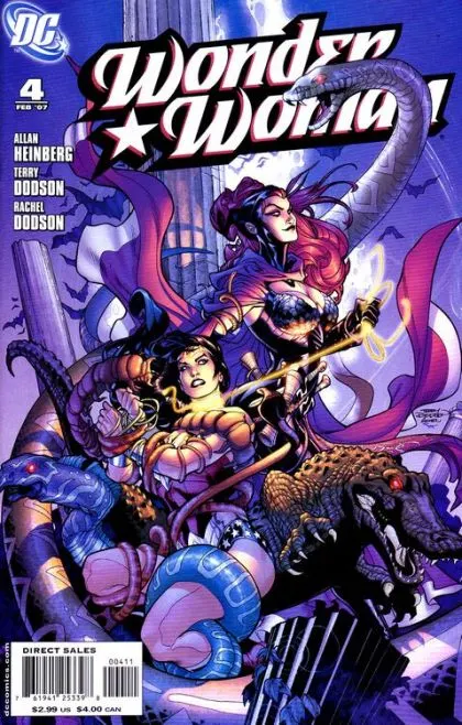 Wonder Woman, Vol. 3 #4 Terry Dodson Regular comic book cover, 2007
