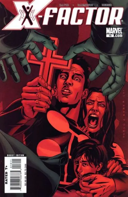 X-Factor, Vol. 3 #16 comic book cover, 2007