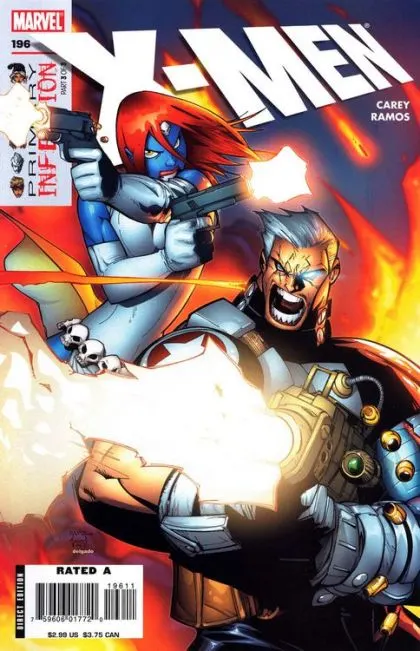 X-Men, Vol. 1 #196 Humberto Ramos Regular comic book cover, 2007
