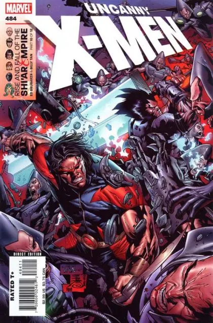 Uncanny X-Men, Vol. 1 #484 Billy Tan Regular comic book cover, 2007