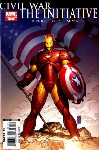 Civil War: The Initiative #1 Marc Silvestri Regular comic book cover, 2007