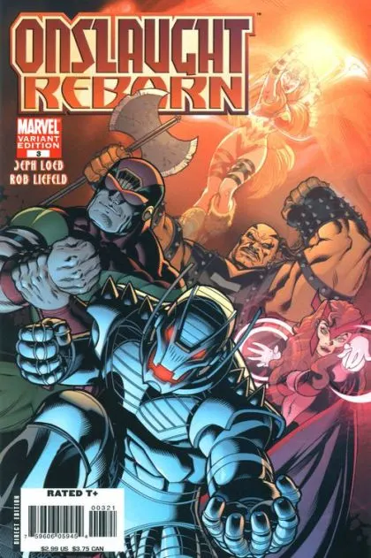 Onslaught Reborn #3 Ed McGuinness Variant comic book cover, 2007