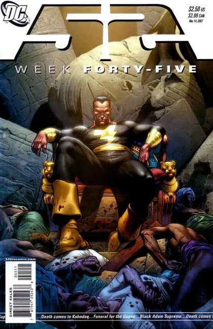 52 #45 J.G. Jones Regular comic book cover, 2007