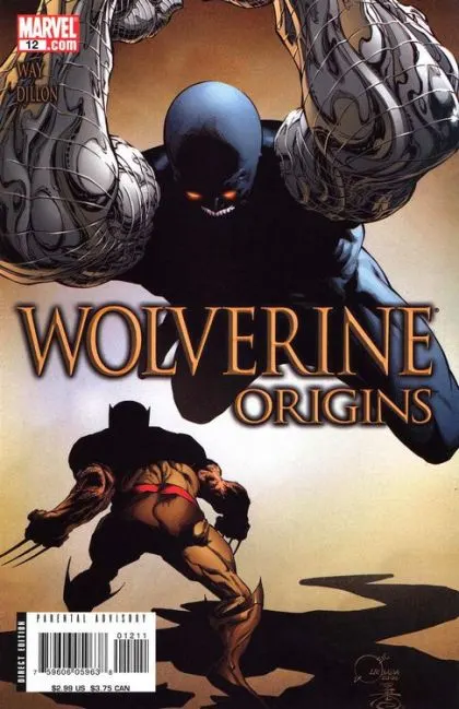 Wolverine: Origins #12 Joe Quesada Regular comic book cover, 2007