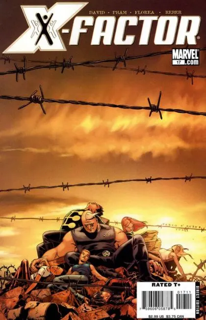 X-Factor, Vol. 3 #17 comic book cover, 2007
