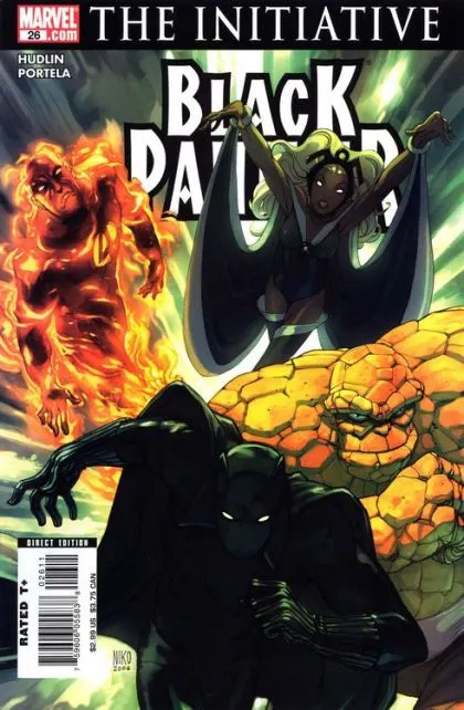 Black Panther, Vol. 4 #26 comic book cover, 2007