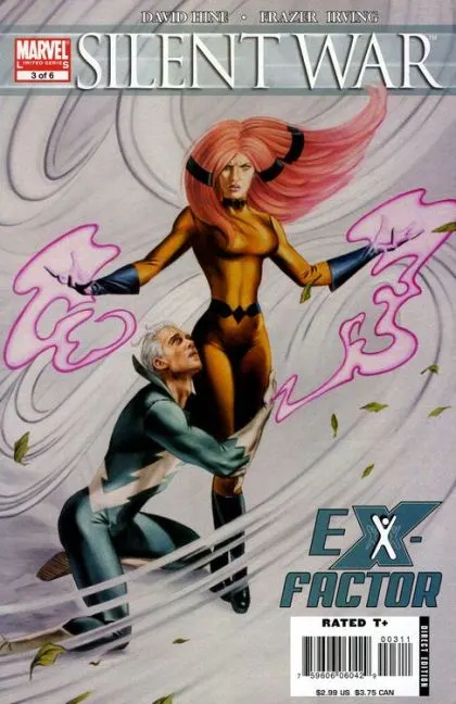 Silent War #3 comic book cover, 2007