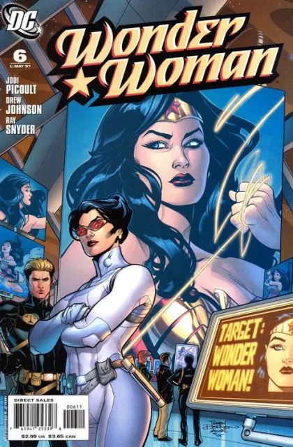 Wonder Woman, Vol. 3 #6 Terry Dodson Regular comic book cover, 2007