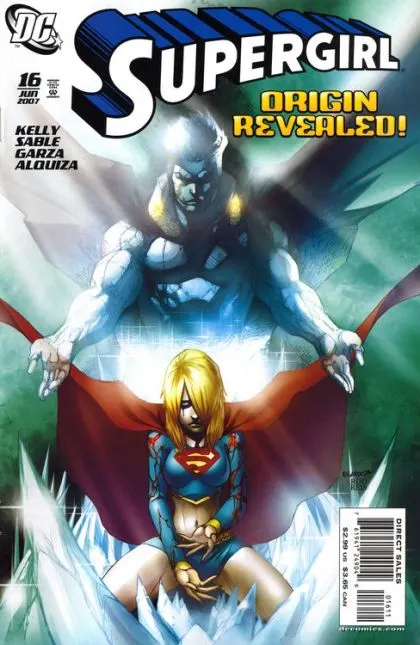 Supergirl, Vol. 5 #16 Direct Edition comic book cover, 2007