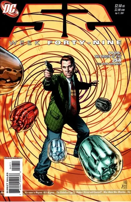 52 #49 J.G. Jones Regular comic book cover, 2007