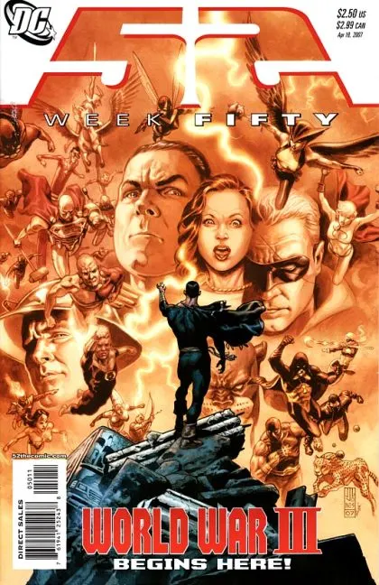 52 #50 J.G. Jones Regular comic book cover, 2007