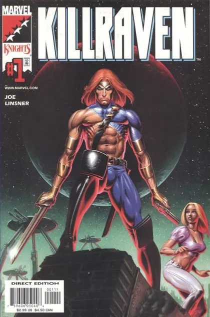 Killraven, Vol. 1 #1 comic book cover, 2001