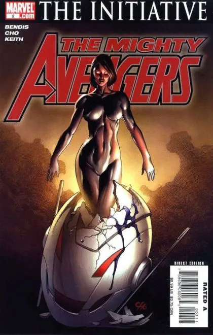 Mighty Avengers, Vol. 1 #2 Frank Cho Regular comic book cover, 2007