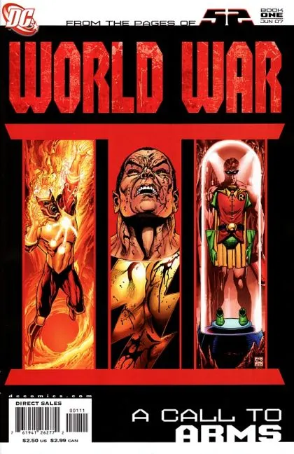 52/WWIII #1 comic book cover, 2007
