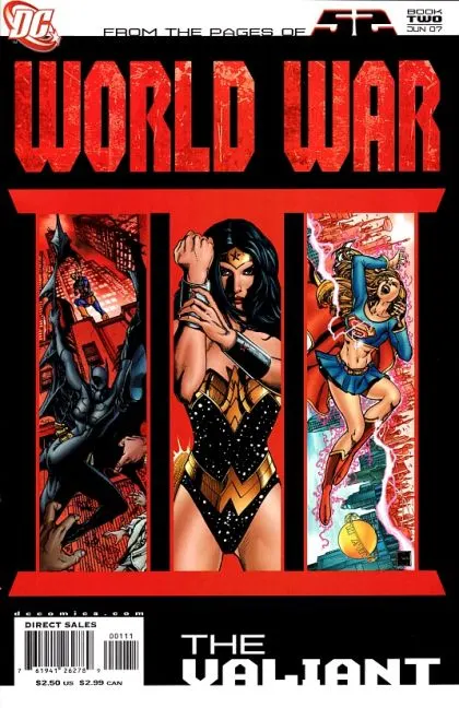 52/WWIII #2 comic book cover, 2007