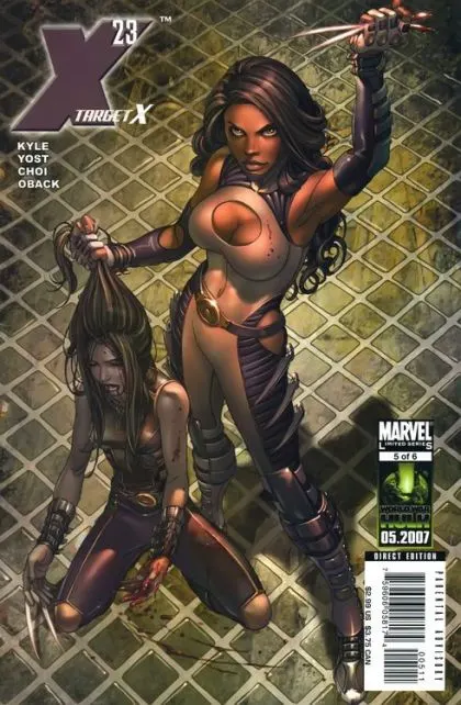 X-23: Target X #5 comic book cover, 2007