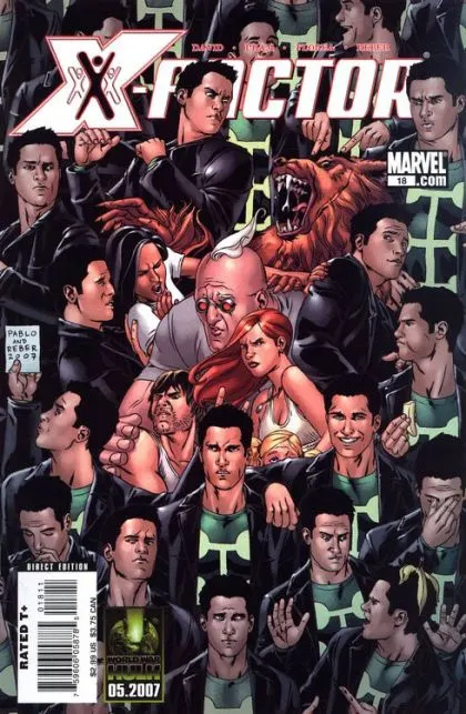 X-Factor, Vol. 3 #18 comic book cover, 2007