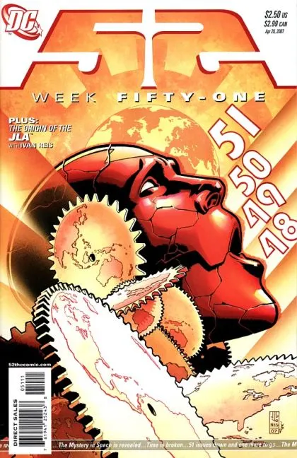 52 #51 comic book cover, 2007