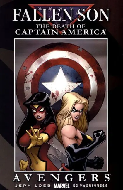 Fallen Son: The Death of Captain America #2 Ed McGuinness Regular comic book cover, 2007