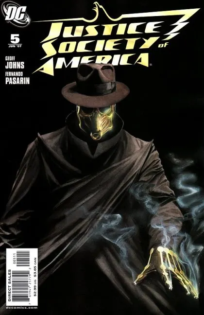Justice Society of America, Vol. 3 #5 Alex Ross Regular Cover comic book cover, 2007