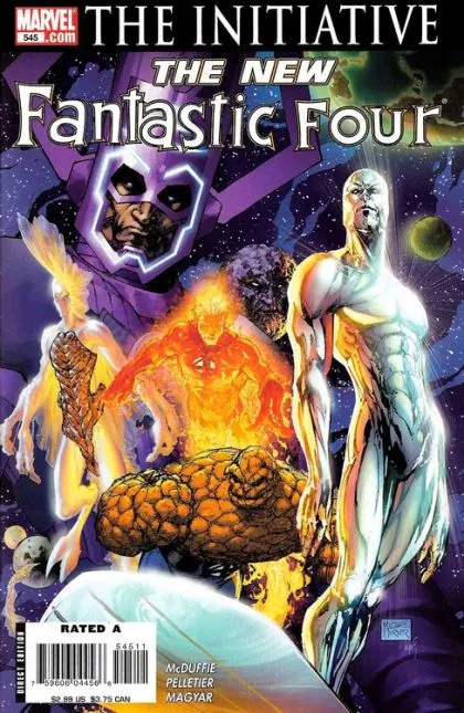 Fantastic Four, Vol. 3 #545 Michael Turner Regular comic book cover, 2007